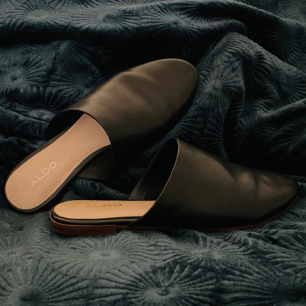 Aldo Mules - black, 6.5